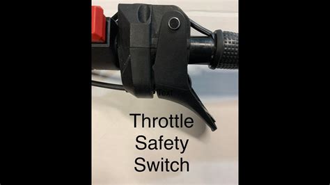your problem might have. . Polaris throttle safety switch bypass